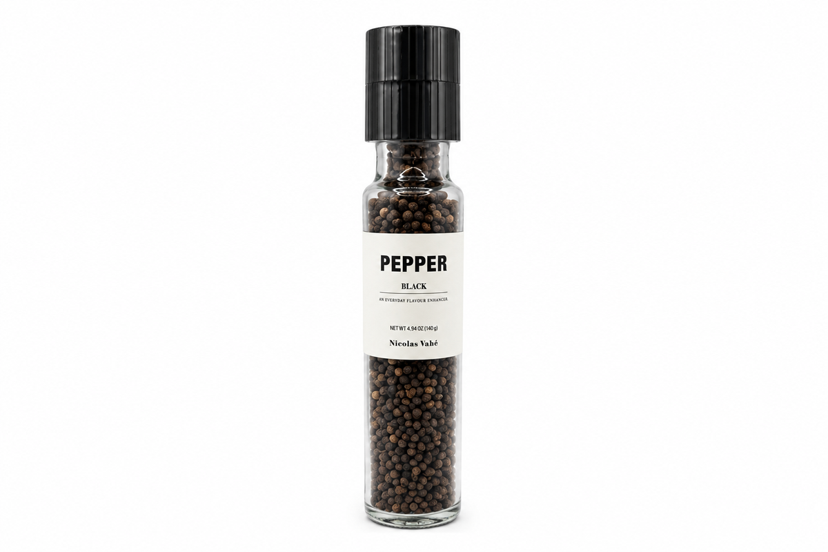 Juodieji pipirai su malūnėliu, 140 g