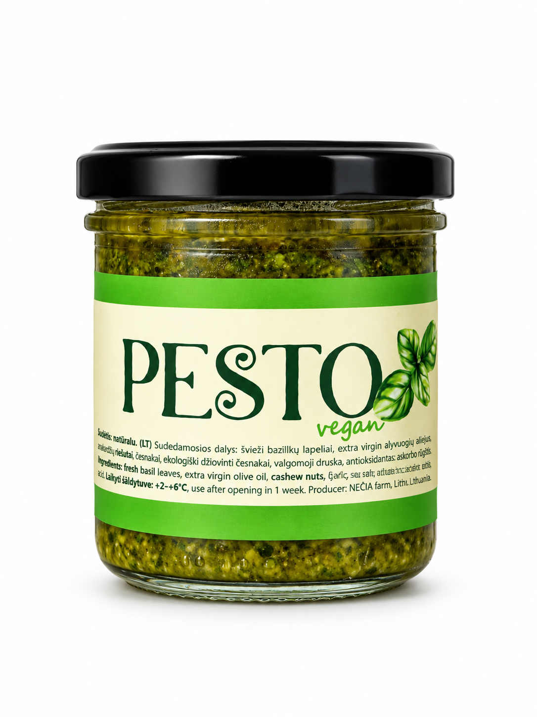 Veganiškas Pesto, NeČia ūkis