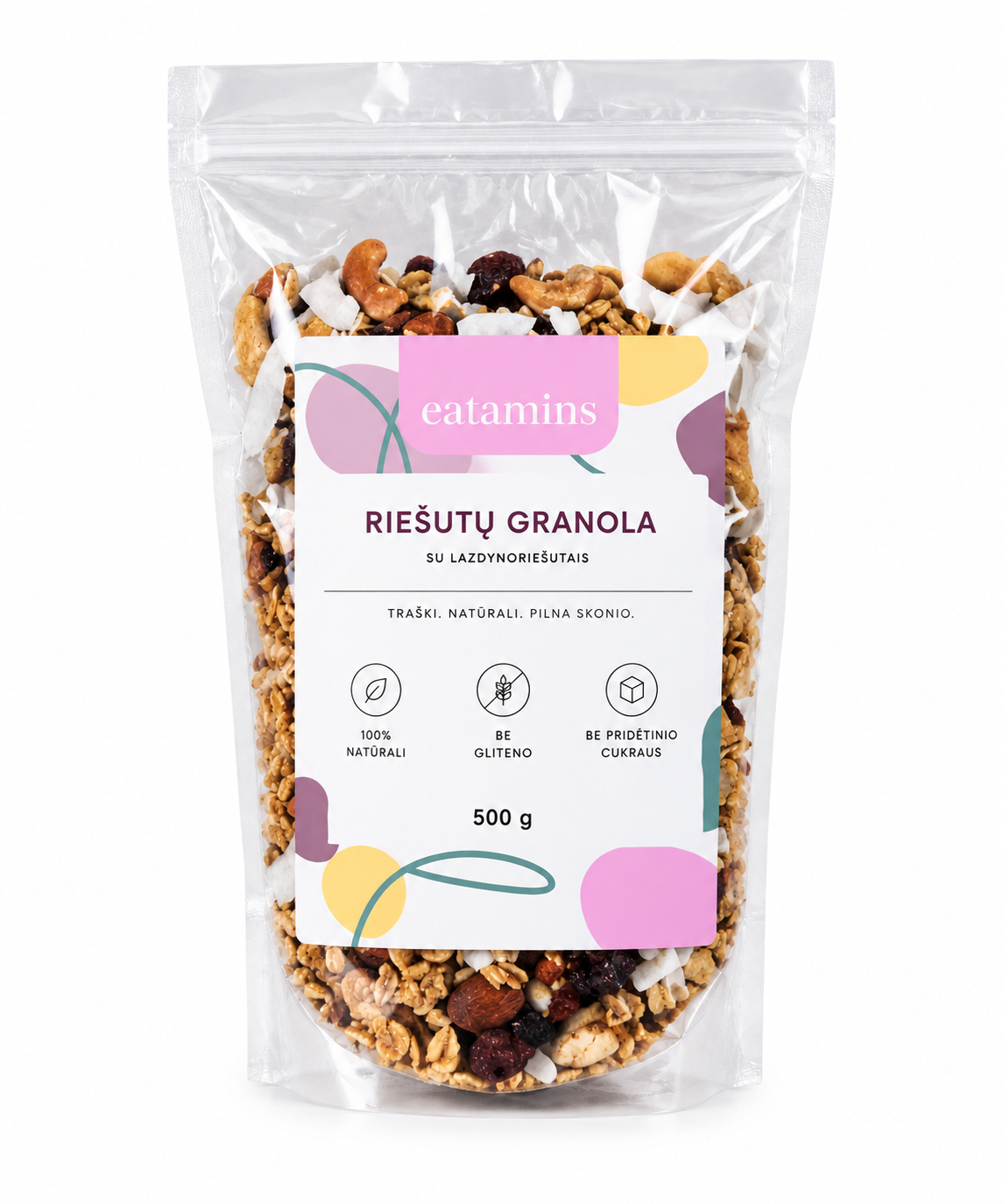 Riešutų granola – Eatamins