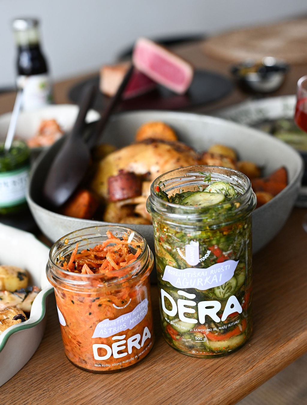 DẼRA korėjietiški agurkai, 500g