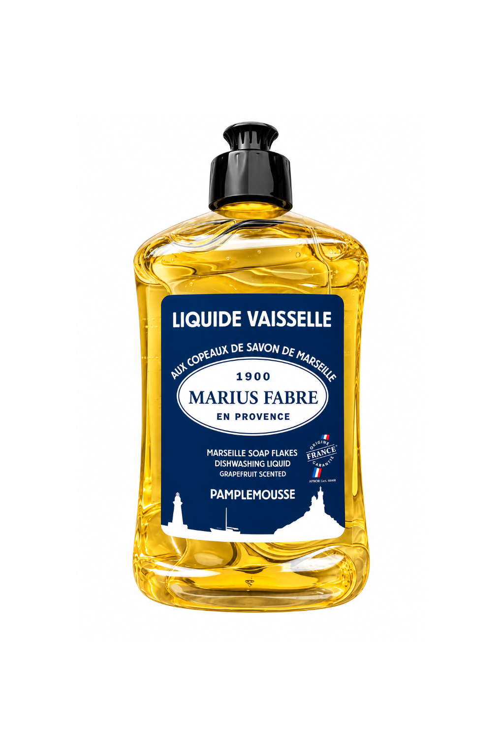 Marius Fabre indų ploviklis su Marselio muilo drožlėmis ir greipfrutų kvapu 500 ml