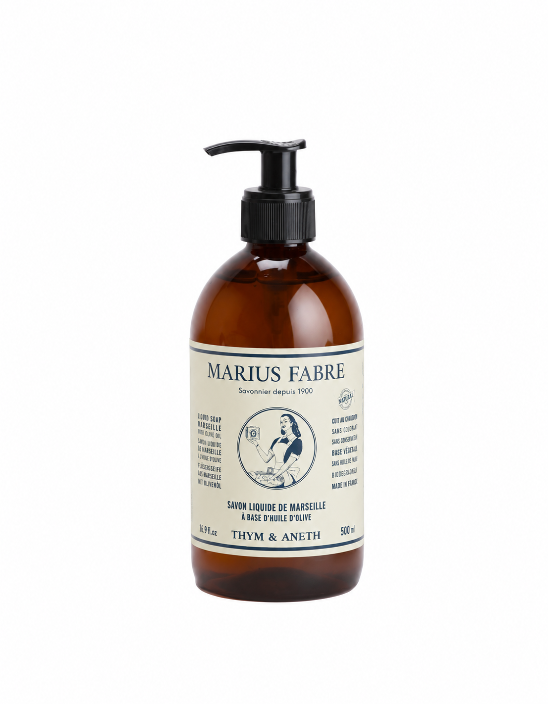 Skystasis Marselio muilas Čiobrelis ir krapai 500 ml