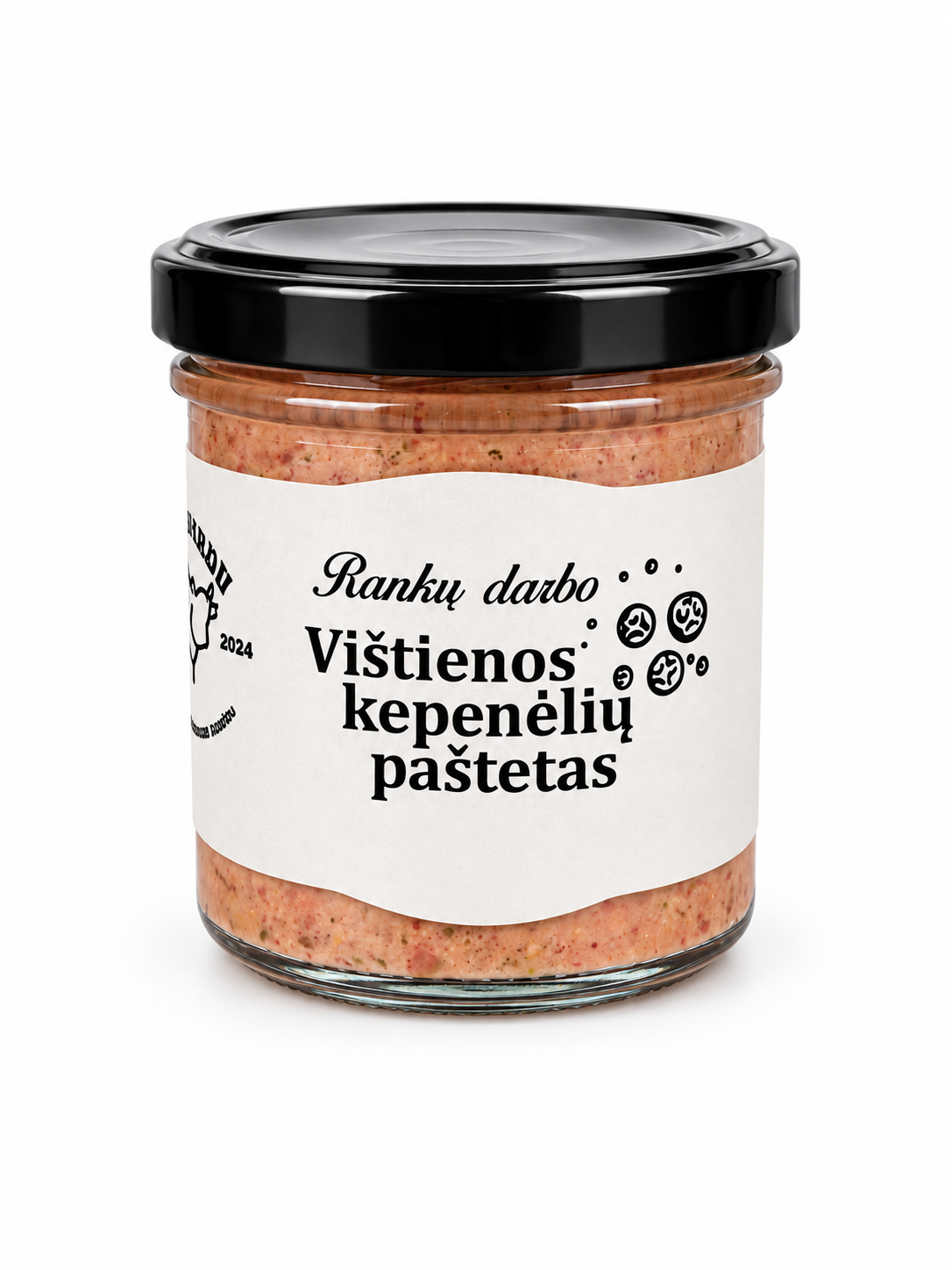 Vištienos kepenėlių paštetas, 145g