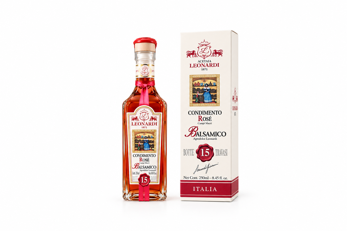 Rausvasis balzaminio acto užpilas ROSÉ DISPENSA, 15 metų, 250 ml