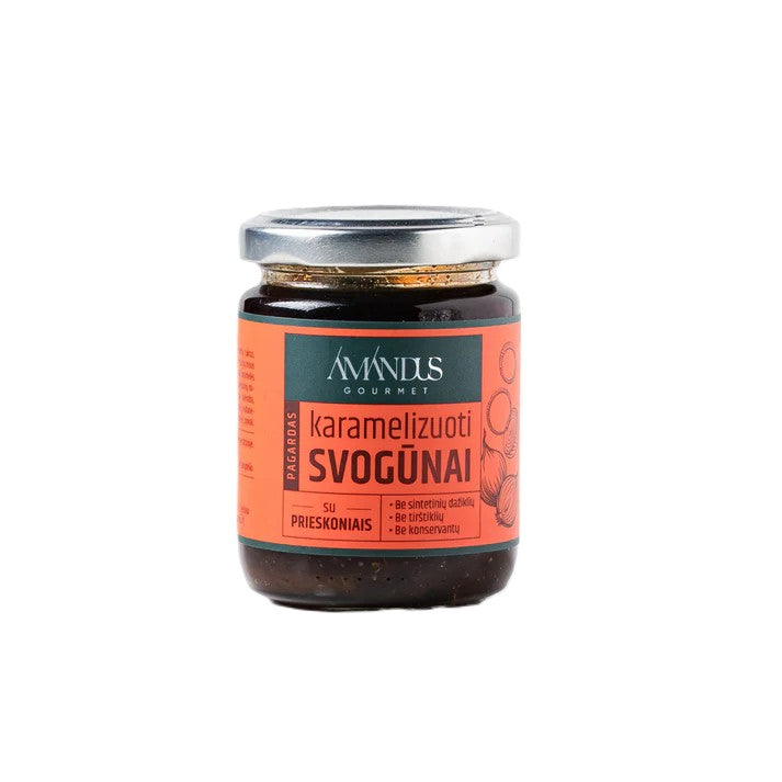 Karamelizuoti svogūnai, Amandus