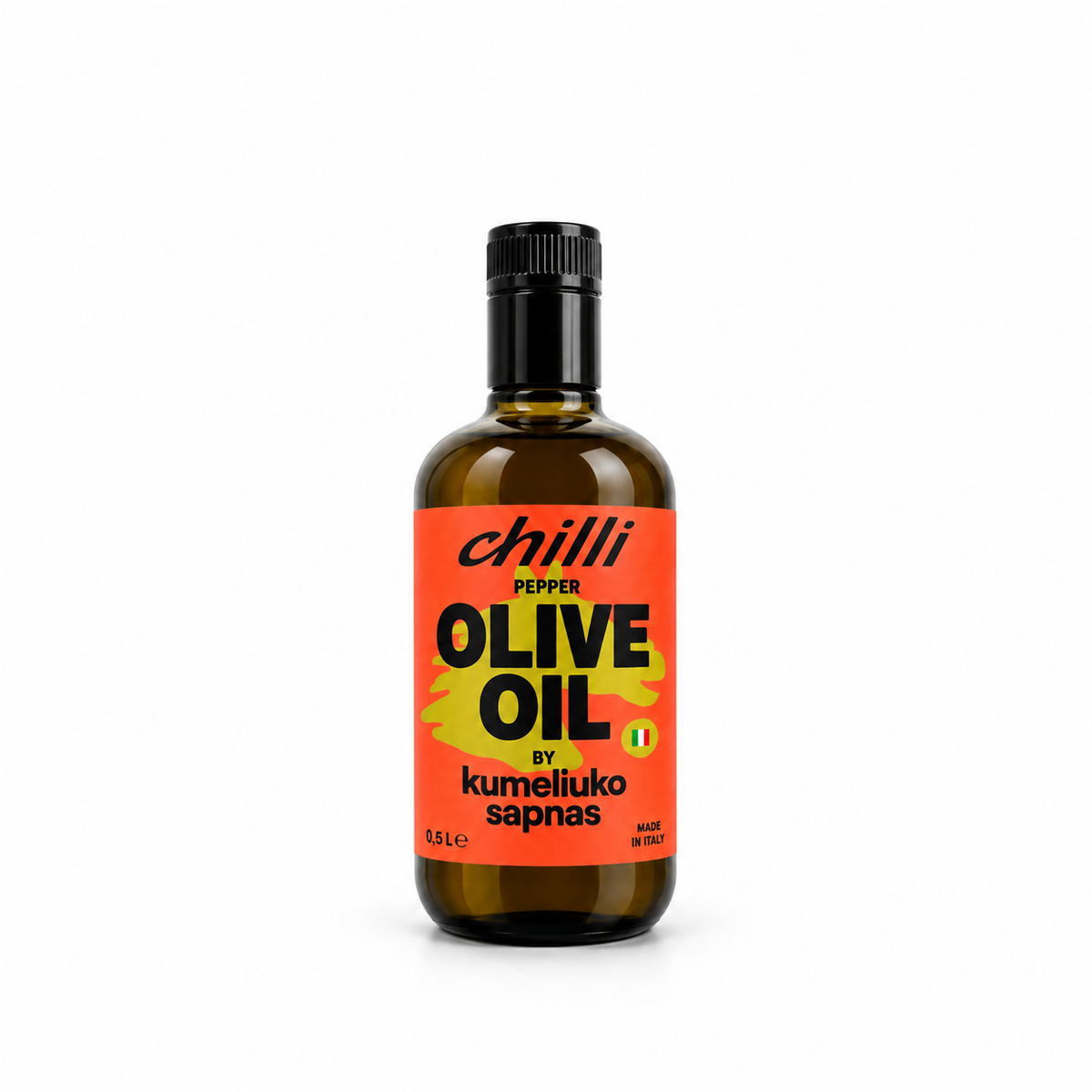 Ypač tyras alyvuogių aliejus su šviežiomis Habanero paprikomis „Chilli Pepper Olive Oil“, 500 ml
