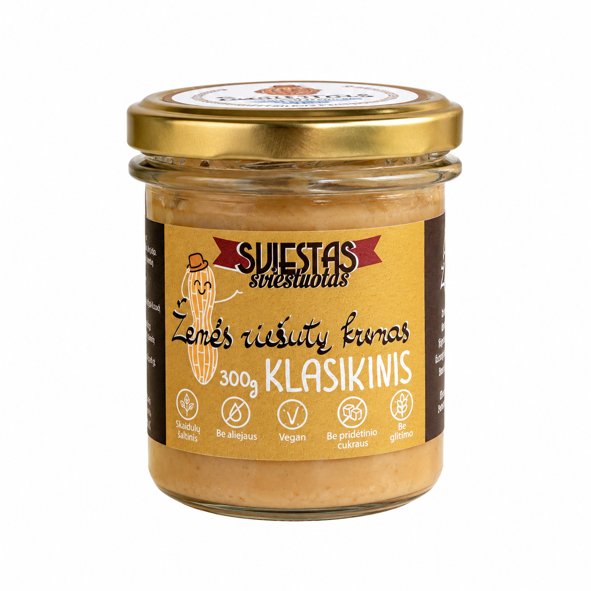 Žemės riešutų kremas „Klasikinis“, 300 g