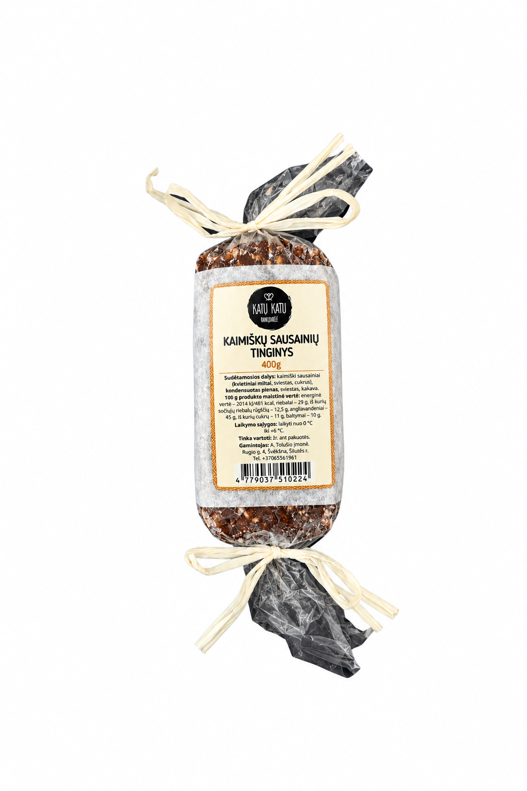 Kaimiškų sausainių tinginys, 400 g