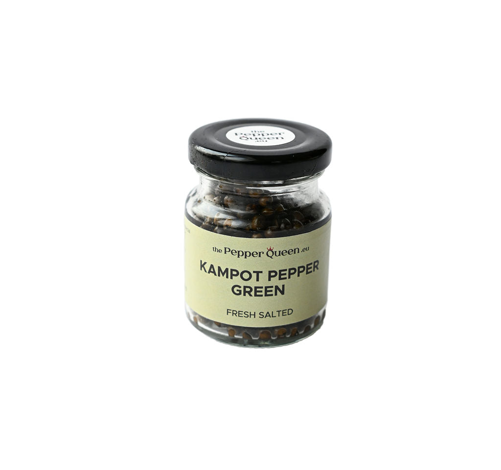 Šviežiai sūdyti žalieji Kampoto pipirai, The Pepper Queen