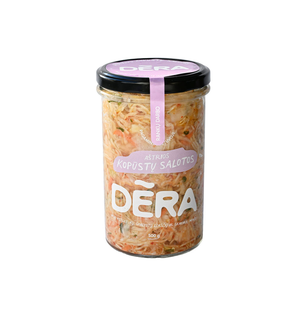 DẼRA aštrios kopūstų salotos, 500 g