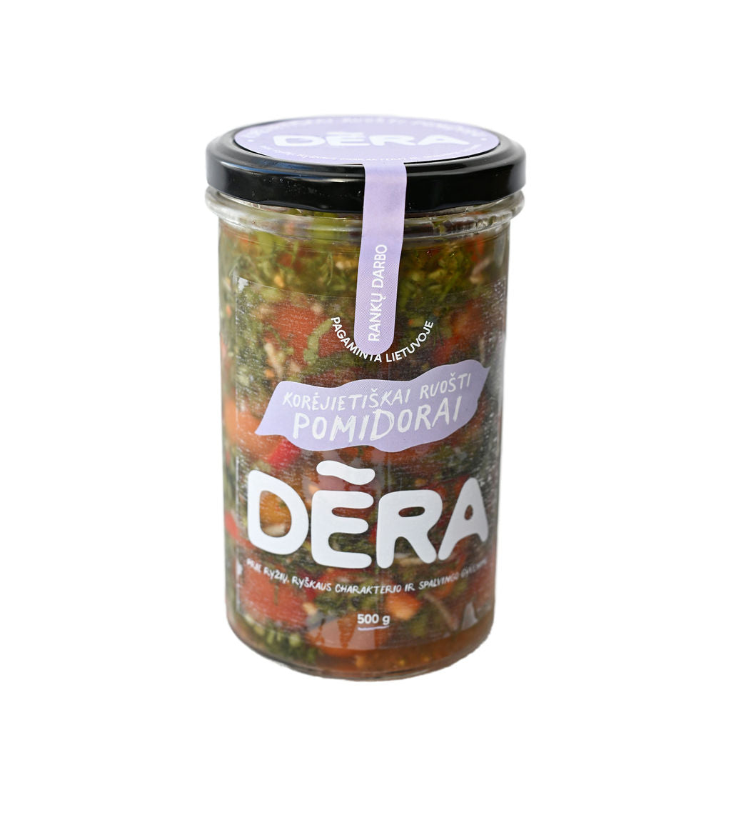 DẼRA korėjietiškai ruošti pomidoriukai, 500g