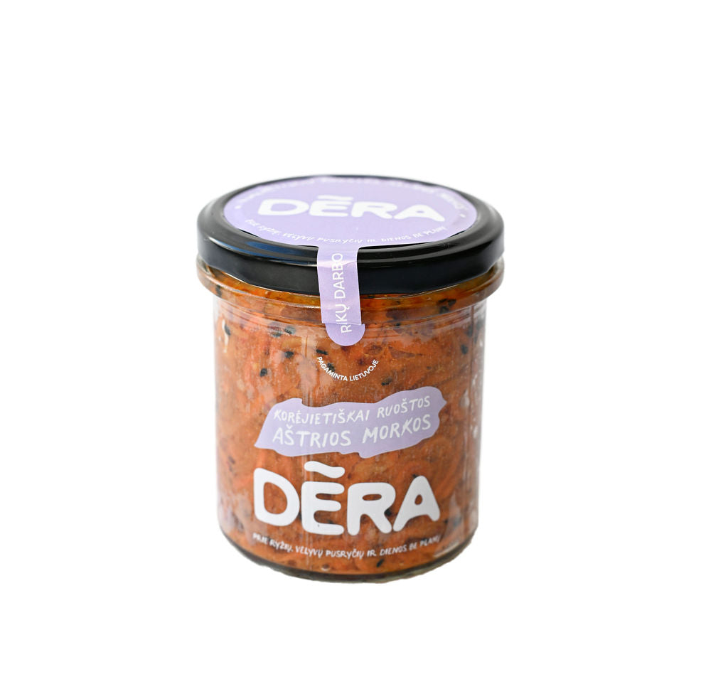 DẼRA korėjietiškai ruoštos morkos, 350g