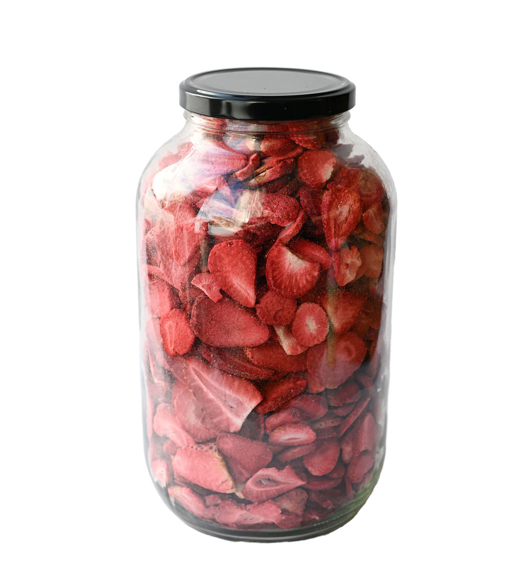 Liofilizuotos braškės, 4250ml