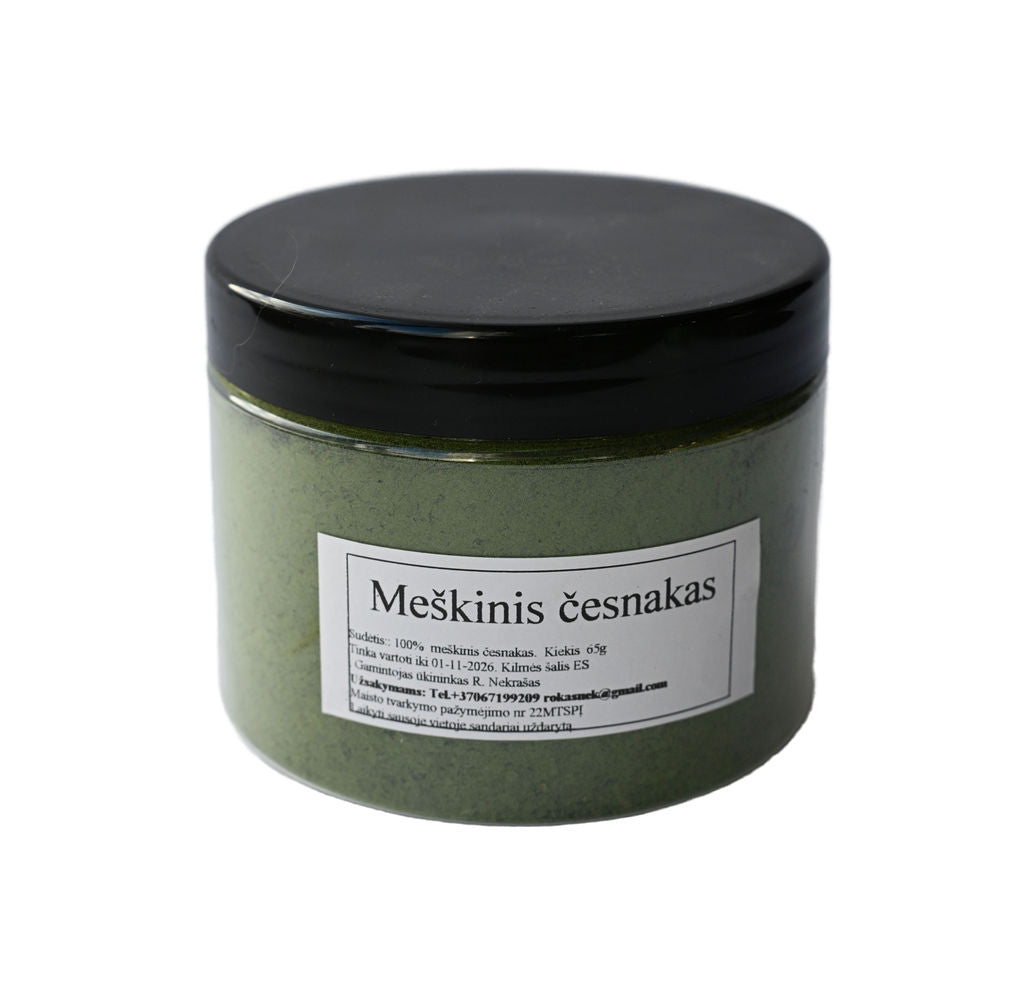 Liofilizuotas meškinis česnakas, 500ml