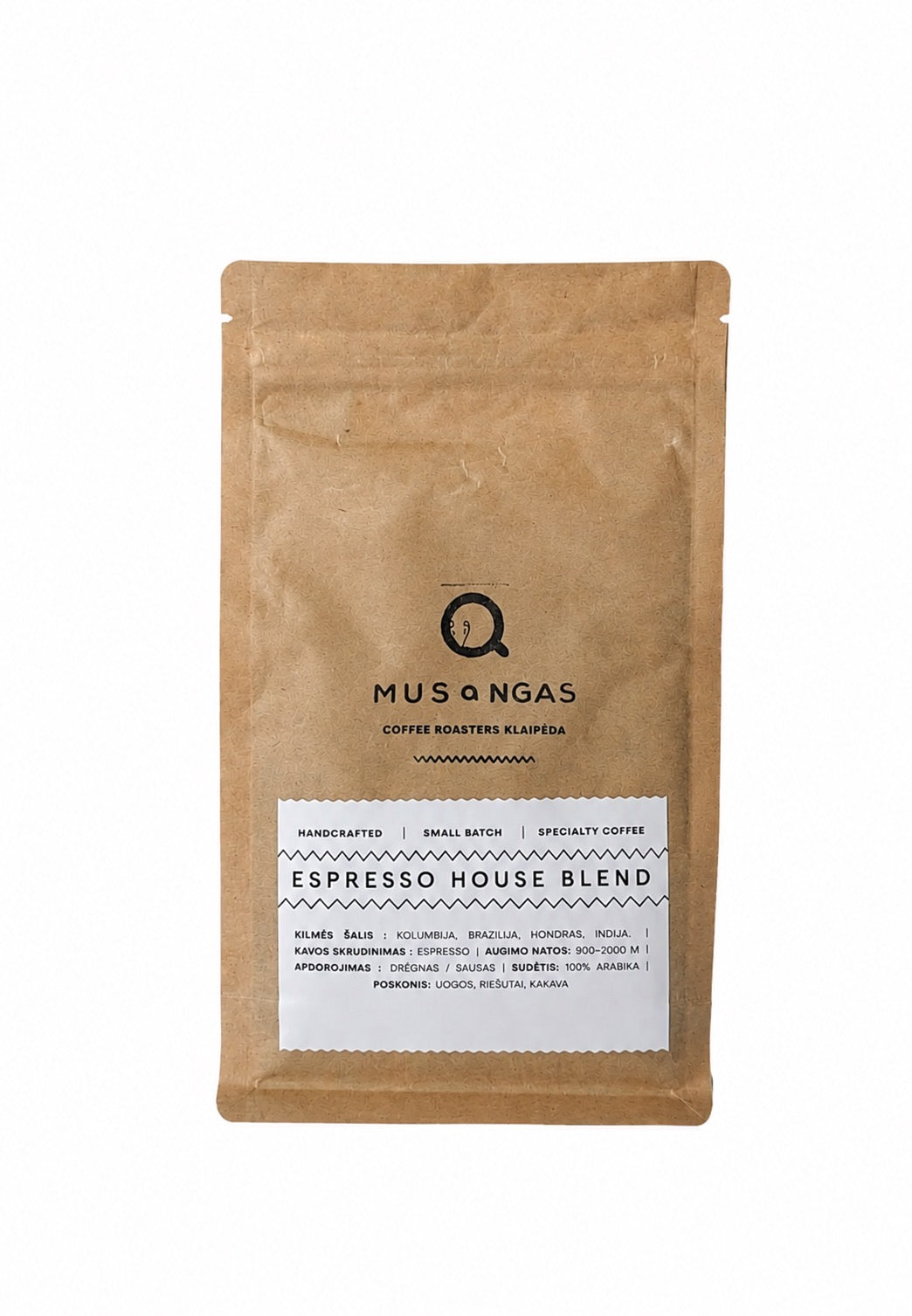 Musangas kava, 250 g (pupelėmis)