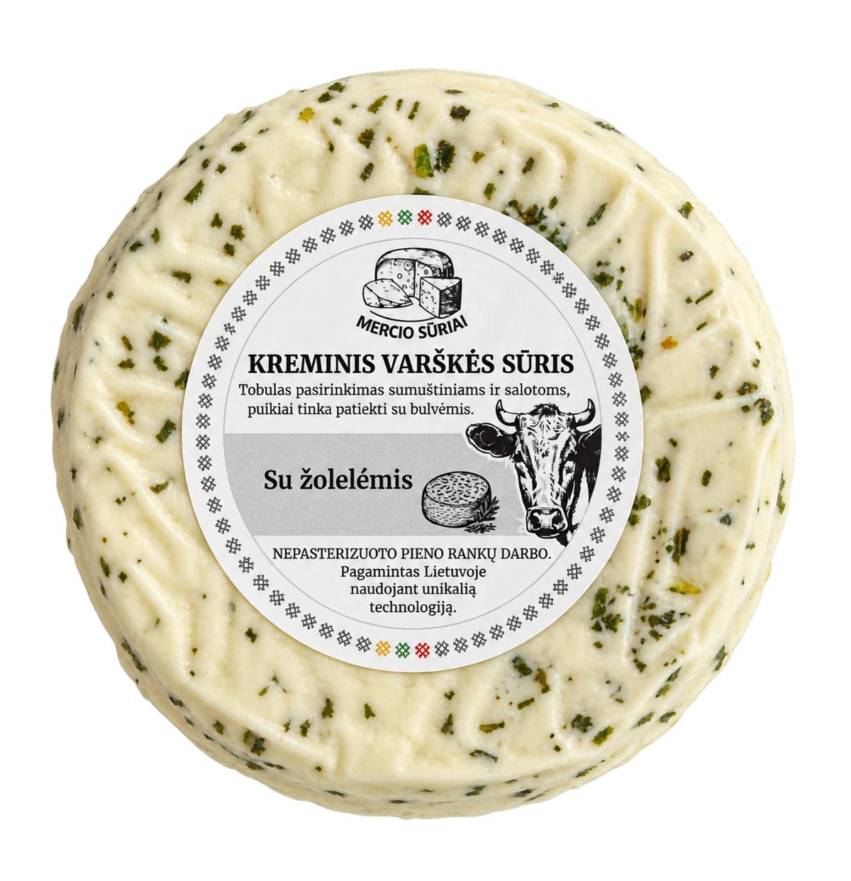 Kreminis varškės sūris su žolelėmis, ~320g
